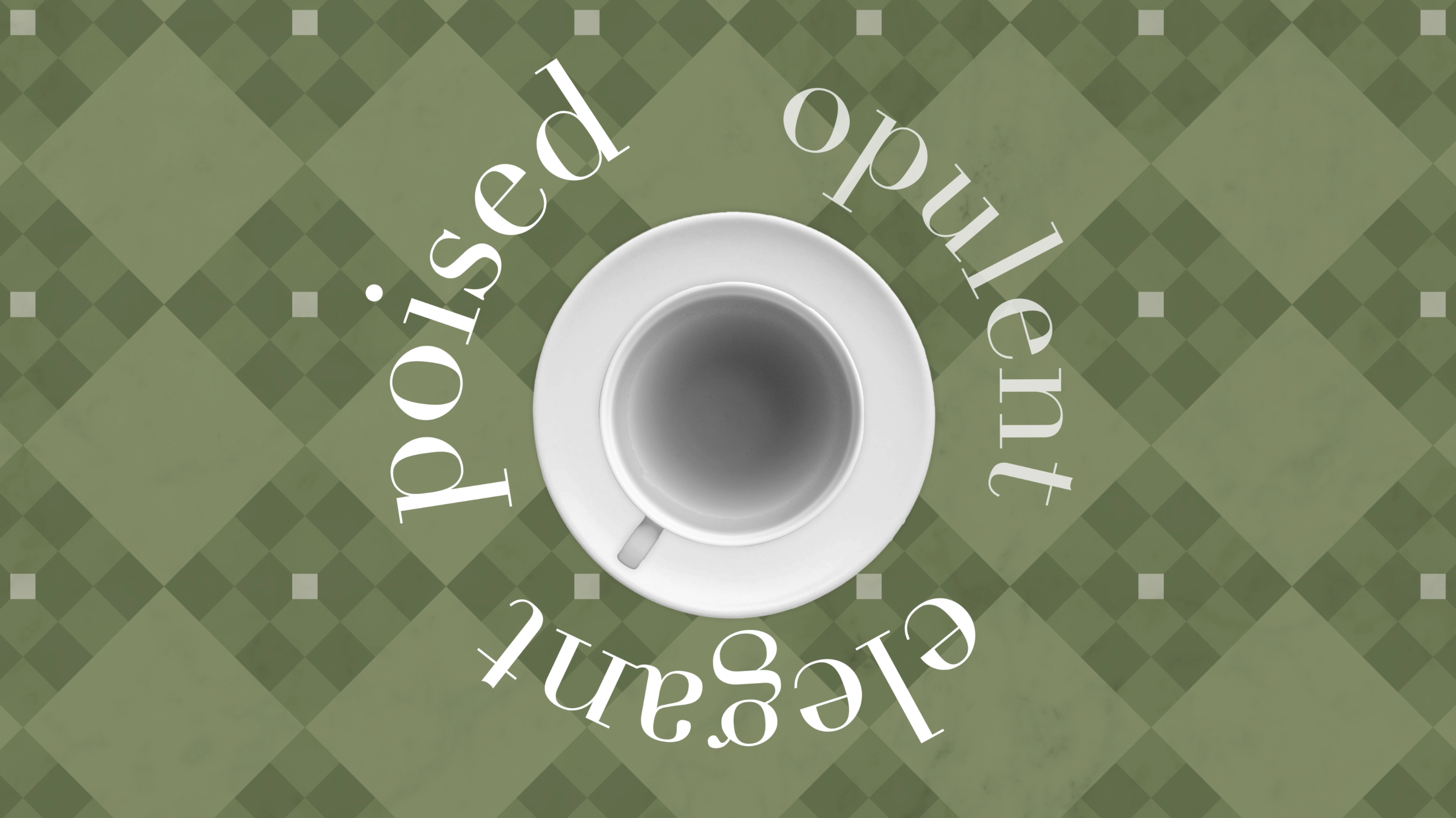 Frame of The French Room motion graphic video